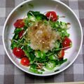 hichite's cooksnap of when they made モロヘイヤおろしポン酢サラダ.