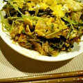 さぁ★たぁ★'s cooksnap of when they made 豆苗とキムチのオイスターソース炒め.