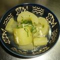 水乃青's cooksnap of when they made 冬瓜風♪キュウリの煮物～ホタテあんかけ.