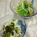 hiroyomegu's cooksnap of when they made もやしとワカメの生姜醤油和え.