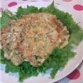 まさまさともとも's cooksnap of when they made はんぺんと豆腐の✿ふわっもち焼き.