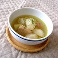 tiha's cooksnap of when they made カブとたまねぎのとろーりスープ.