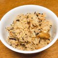 vabochan's cooksnap of when they made 鶏きのこ＆ひじきの炊き込みご飯.