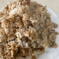 papikun's cooksnap of when they made 卵すら使わない具なし炒飯.
