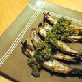 yuK:'s cooksnap of when they made ししゃものグリル☆夏薬味乗せ.