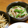 kikikko's cooksnap of when they made 簡単☆ピーマンのおかか和え.