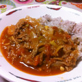 羅雪凰's cooksnap of when they made 我が家の味✿トマトときのこのハヤシライス.
