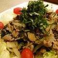 めぐとらごん's cooksnap of when they made 牛肉の青じそ炒め.