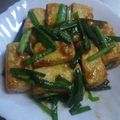 ますぺ's cooksnap of when they made 豆腐＆ニラ✿甘辛焼き♡.