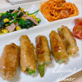 オウジリリノエ's cooksnap of when they made アスパラの豚肉巻き✿照りマヨ生姜たれ✿.