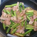 メタボぱんだ's cooksnap of when they made 簡単★アスパラとベーコンのバター醤油炒め.