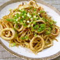 ヌーシ's cooksnap of when they made いかともやしのカレー炒め.