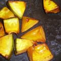 toshiebaba's cooksnap of when they made めんつゆでかぼちゃの煮物.