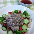 龍青空ママ's cooksnap of when they made ✿温野菜に～鯖のおろし和え✿.