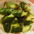 光美ママ's cooksnap of when they made １分♪材料２つ♪塩昆布でキュウリの漬物風.