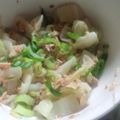 nechio14's cooksnap of when they made 白菜とツナのうまか味ごま.