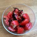 しろくお's cooksnap of when they made トマトの塩昆布和え.