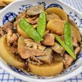 在宅勤務のおじさん's cooksnap of when they made 圧力鍋で簡単!! 豚バラ大根の煮込み.