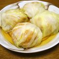 vabochan's cooksnap of when they made 魚河岸揚げで☆ふんわりロールキャベツ.
