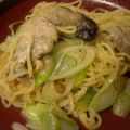 CoffeeCoco's cooksnap of when they made ぷりぷり牡蠣ｄeオイマヨ焼きそば♪.