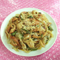 みなみんくっきんぐ's cooksnap of when they made ちくわとあみえび 塩焼きそば.