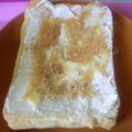 りんごーり's cooksnap of when they made クリームチーズと味噌のトースト.
