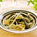 さとみわ's cooksnap of when they made モロヘイヤと豆もやしのピリナムル☀.