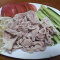 TAMMY0625's cooksnap of when they made 肉が柔らかな冷しゃぶサラダ.