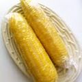 あい葉's cooksnap of when they made とうもろこしをレンジでチン♪.
