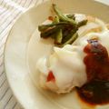 くみぞぅ３１'s cooksnap of when they made 楽ウマ★豚ロースのケチャップステーキ.