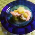 kebeibiko's cooksnap of when they made 加賀太キュウリの海老しんじょ風.