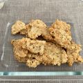 毎日みそ汁's cooksnap of when they made 糖質オフ☆胡麻&チーズのおからクラッカー.