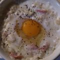 ポコにゃん１１２９'s cooksnap of when they made レンジで♪なんちってカルボナーラリゾット.