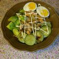 さとこま's cooksnap of when they made つい食べすぎちゃう人へ。サラダ鮭丼.