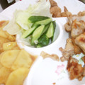 dorafan's cooksnap of when they made 簡単　焼肉のたれで鶏の唐揚げ.