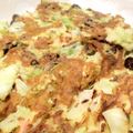 tasaya's cooksnap of when they made 納豆のお好み焼き風オムレツ.