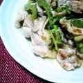 kerochi's cooksnap of when they made ゴーヤと鶏胸肉のマヨ炒め.