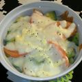 みきぞーちん's cooksnap of when they made 新じゃがと海老のアボカドグラタン.
