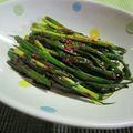 さとみりん's cooksnap of when they made ピリ辛ネギ和え.
