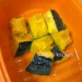 Ichigoいちご's cooksnap of when they made レンジｄｅ簡単かぼちゃの煮物.