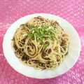 みなみんくっきんぐ's cooksnap of when they made めかぶで簡単和風パスタ！.