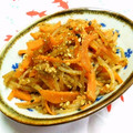 シャンプーハット's cooksnap of when they made 細切蒟蒻と人参のすり胡麻きんぴら風サラダ.