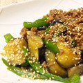 さやまめ☆'s cooksnap of when they made ✿レモン風味♡茄子と挽肉の和風ゴマ炒め✿.