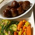 ame-ikuru's cooksnap of when they made お弁当にも！煮込みミートボール.