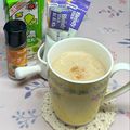 まこさんど's cooksnap of when they made シナモン豆乳ミルクティー.