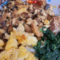 ☆このママさん☆'s cooksnap of when they made サバ味噌缶で！手抜き丼.