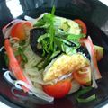 coco007's cooksnap of when they made 揚げ茄子✿トマトのせそうめん.