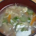 heisukeママ's cooksnap of when they made オクラのきらきらスープ.