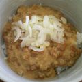 taisho0805's cooksnap of when they made 納豆好きの節約ランチに☆納豆丼.