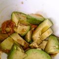とれいら's cooksnap of when they made アボカドとなめたけのウマ和え★.